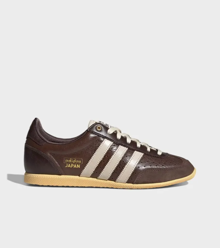 Japan W Brown/Wonder White/Gold Metallic made by Adidas