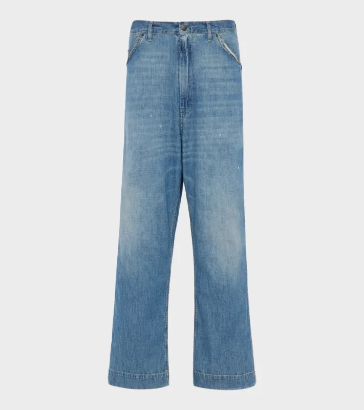 Wide Leg Jeans Blue made by Maison Margiela