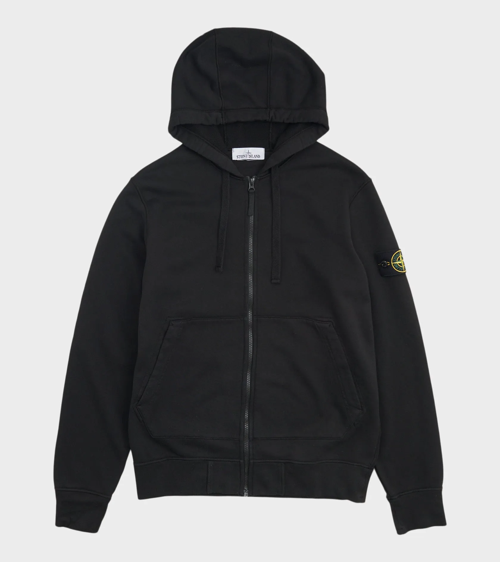 Organic Cotton Zip Hoodie Black sold by Dr. Adams
