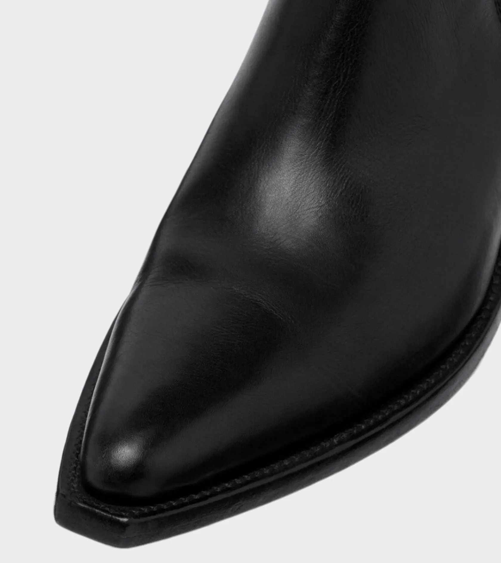 Heel-less Western Chelsea Boots Black sold by Dr. Adams product image thumbnail 4