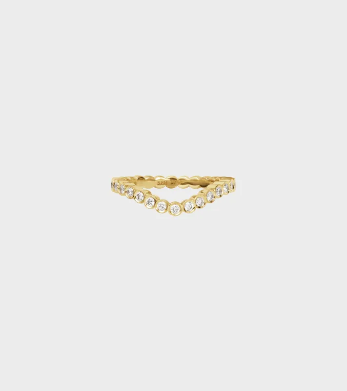 Chère Grace Ring Gold made by Sophie Bille Brahe