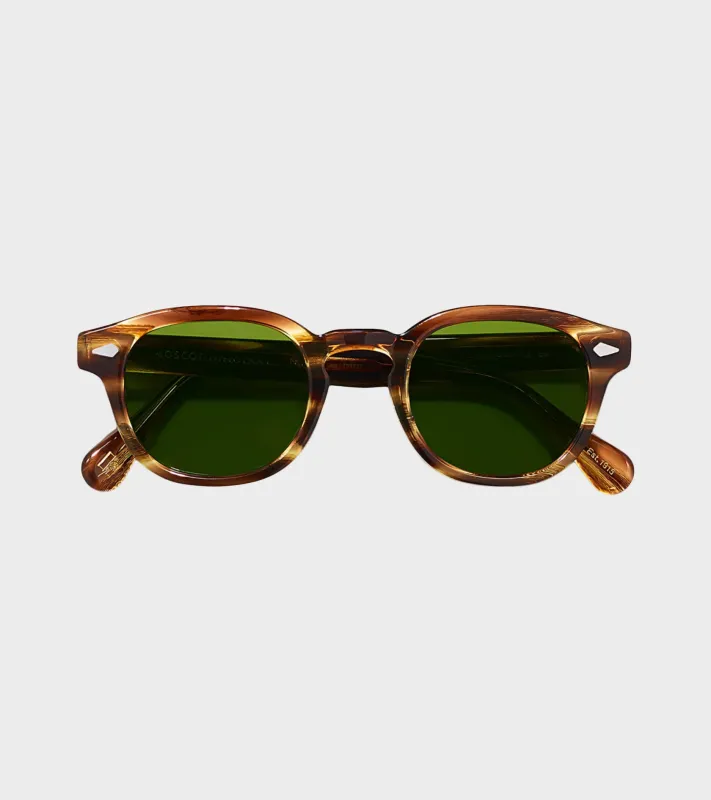 Lemtosh Sun 49 Bamboo Calibar Green made by MOSCOT