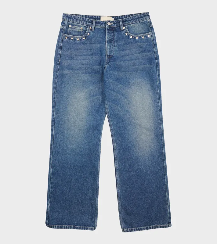 Crowd B Denim Jeans Blue made by Paloma Wool