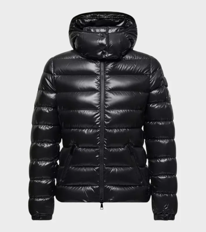 Bady Hooded Down Jacket Black made by Moncler