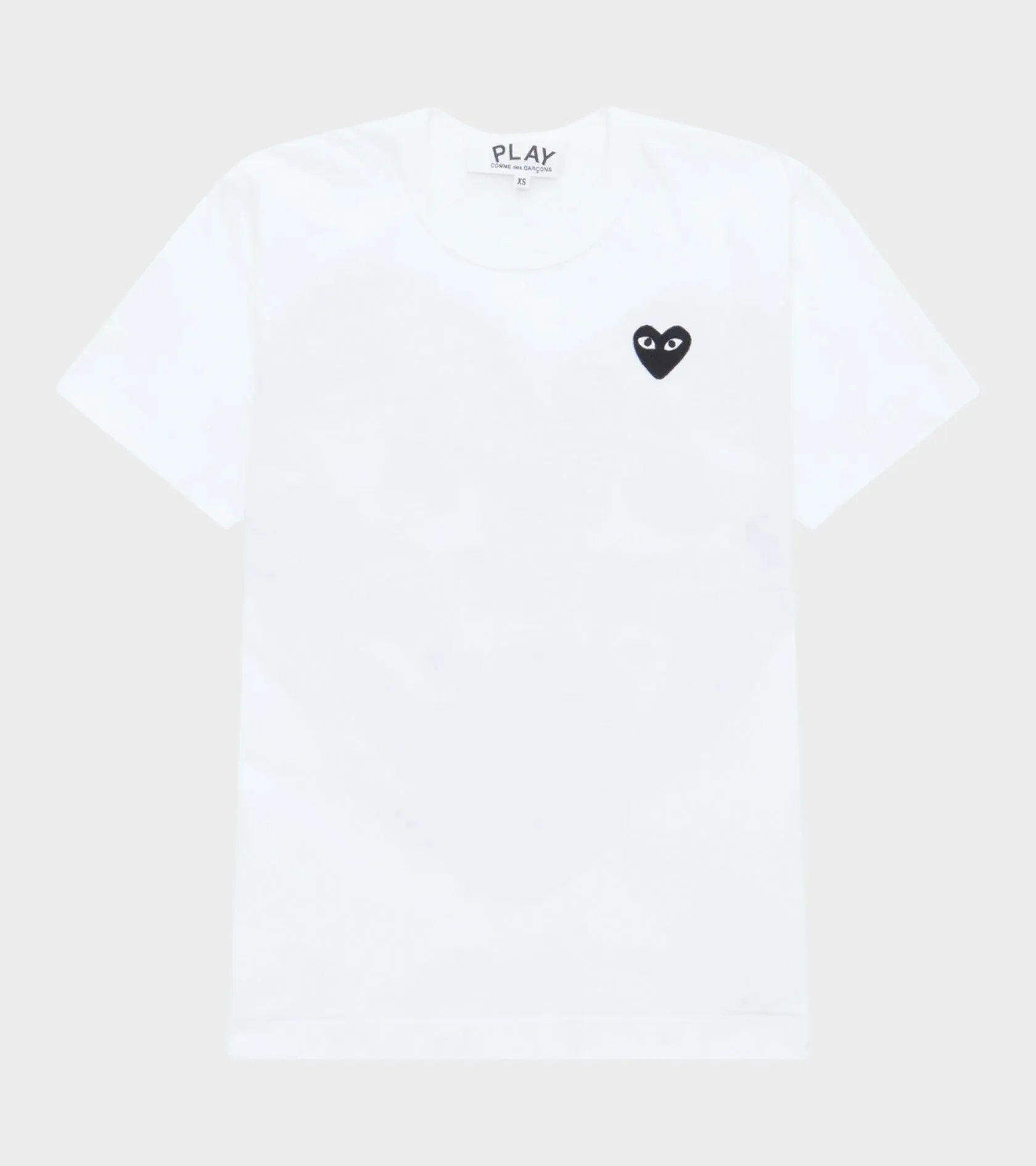 U Black Heart Print T-shirt White sold by Dr. Adams