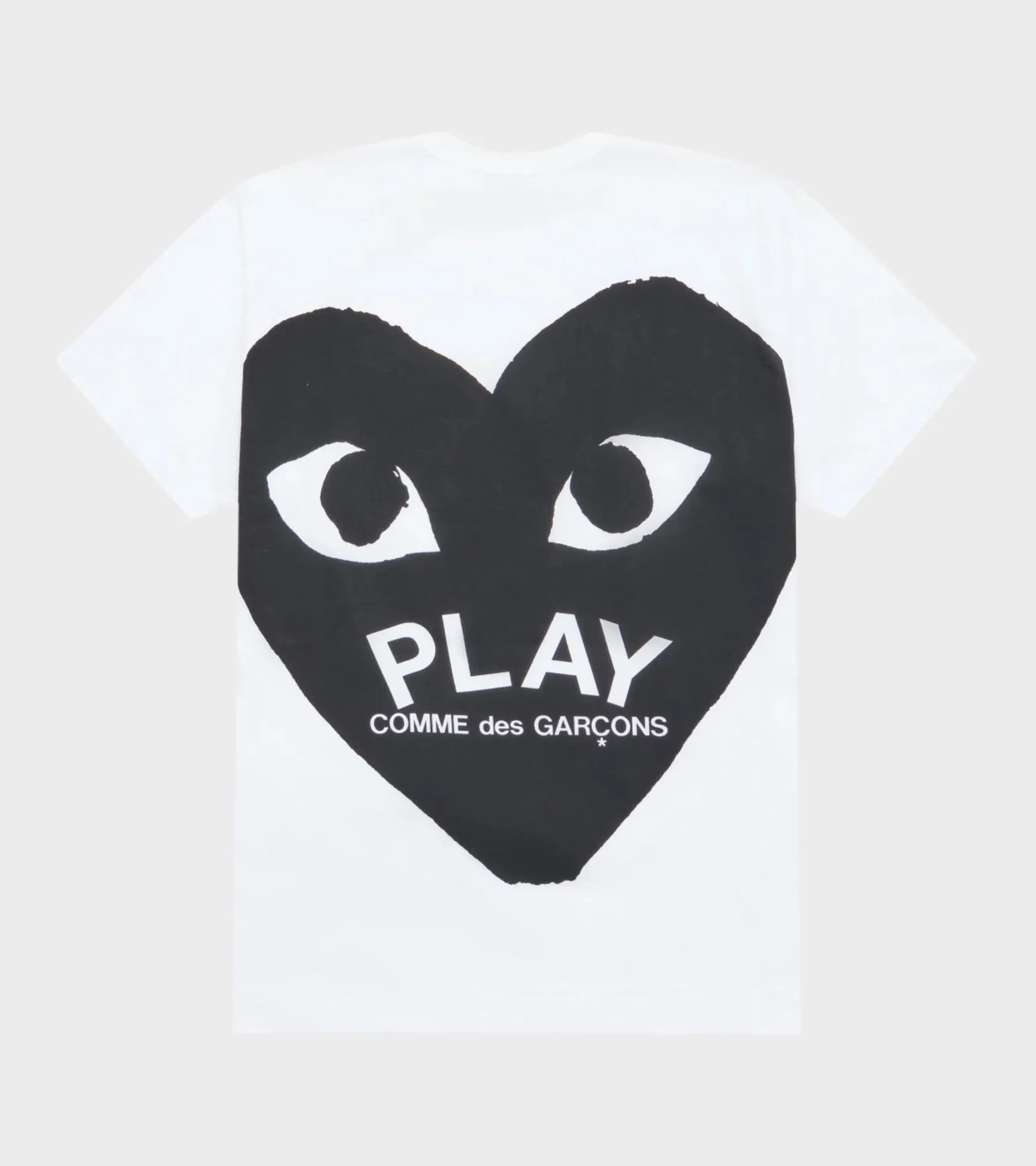 U Black Heart Print T-shirt White sold by Dr. Adams product image thumbnail 2