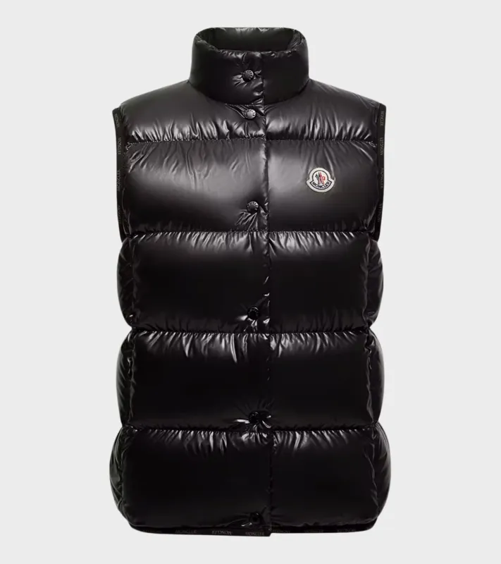 Badia Down Vest Black made by Moncler