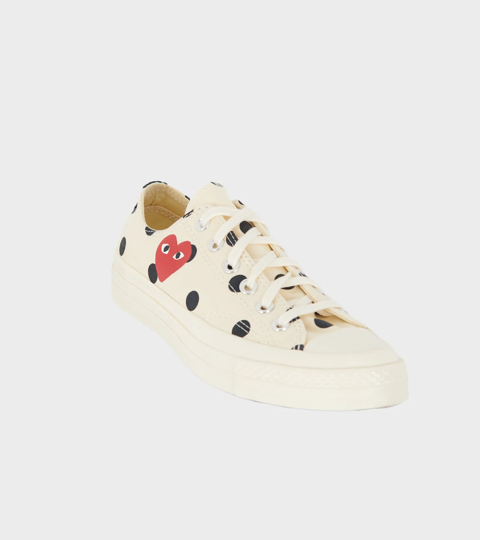 Chuck Taylor Low Polka Dot Off-white/Black sold by Dr. Adams product image thumbnail 3
