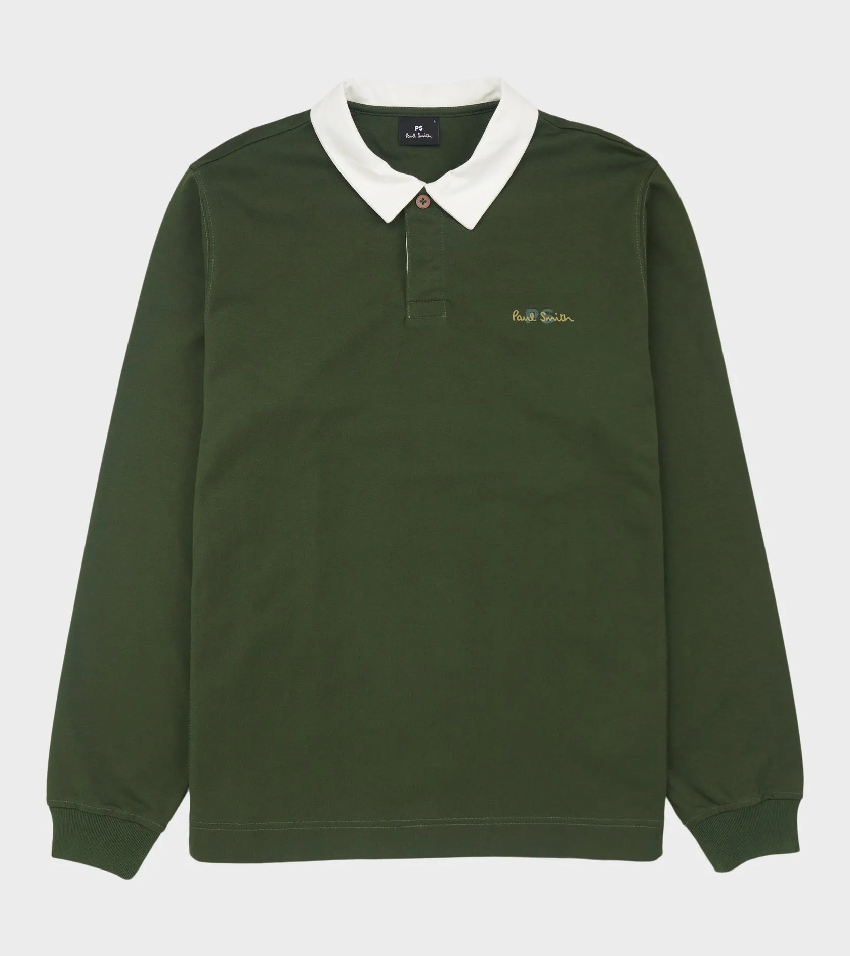 Long-sleeved Polo Green sold by Dr. Adams