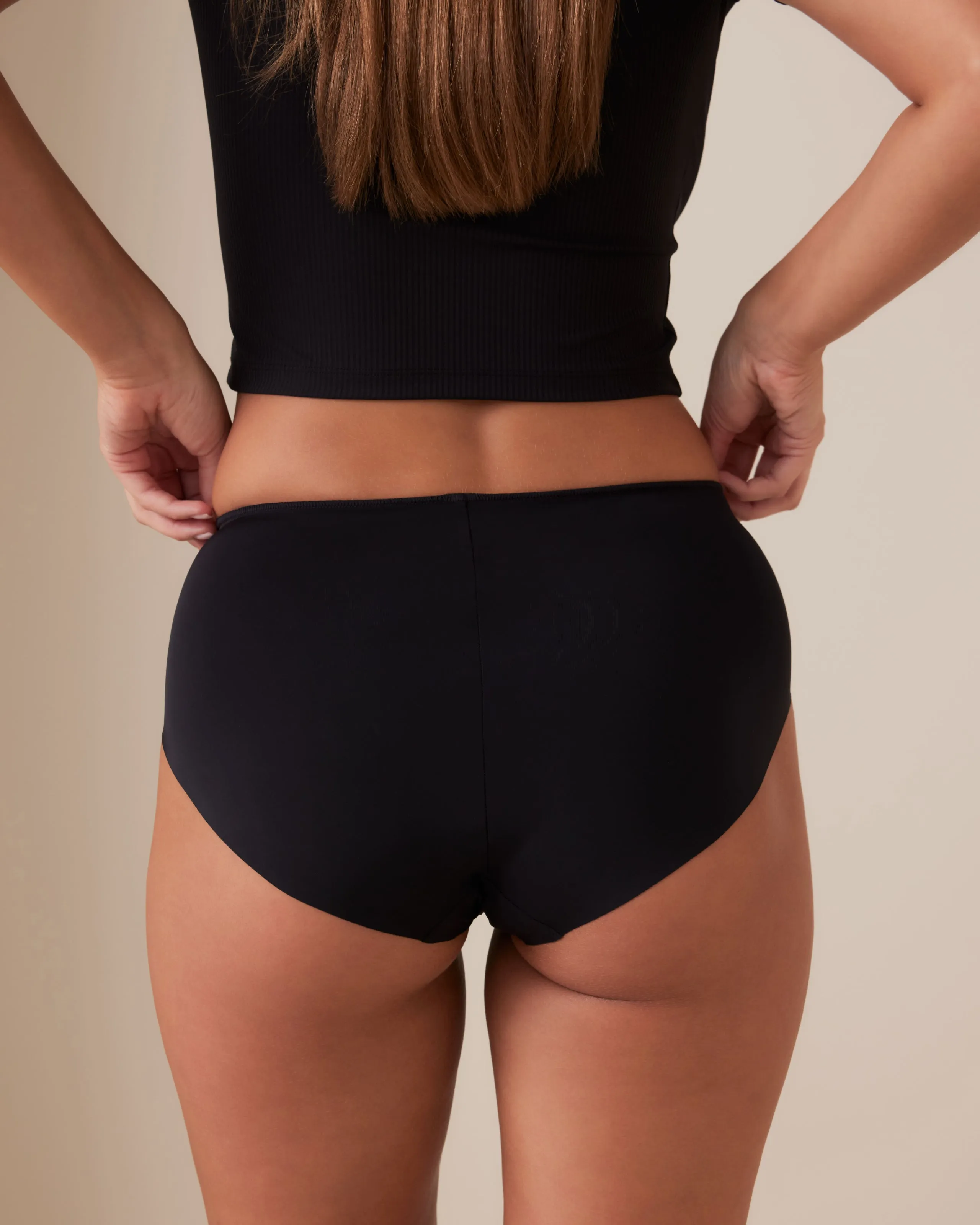 Lace and Micro High Waist Brief sold by Léays product image thumbnail 3