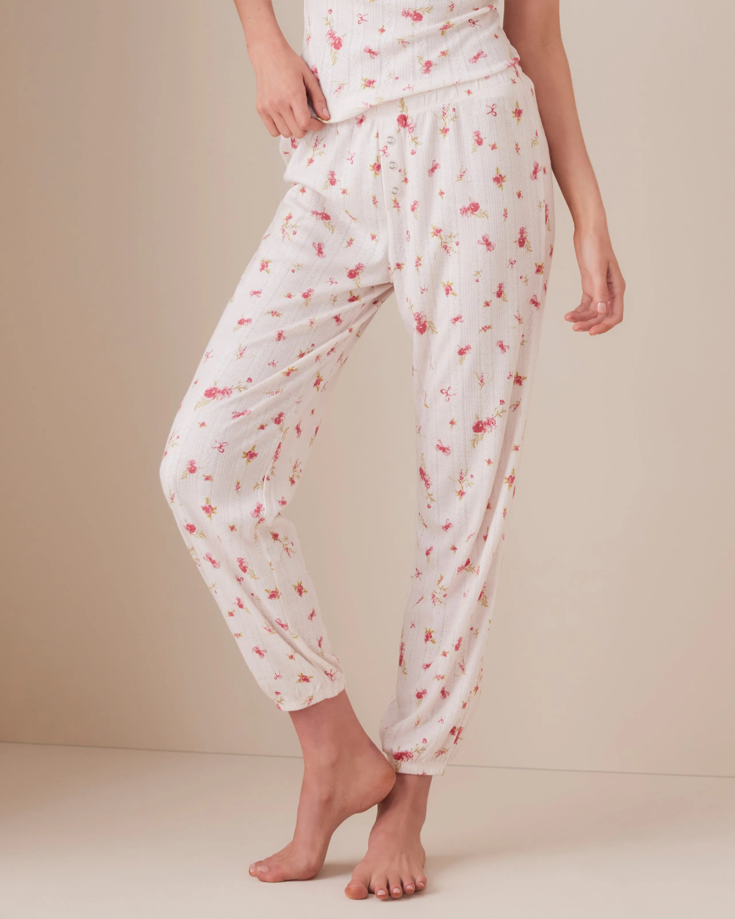 Ditsy Pointelle Jogger sold by Léays product image thumbnail 2