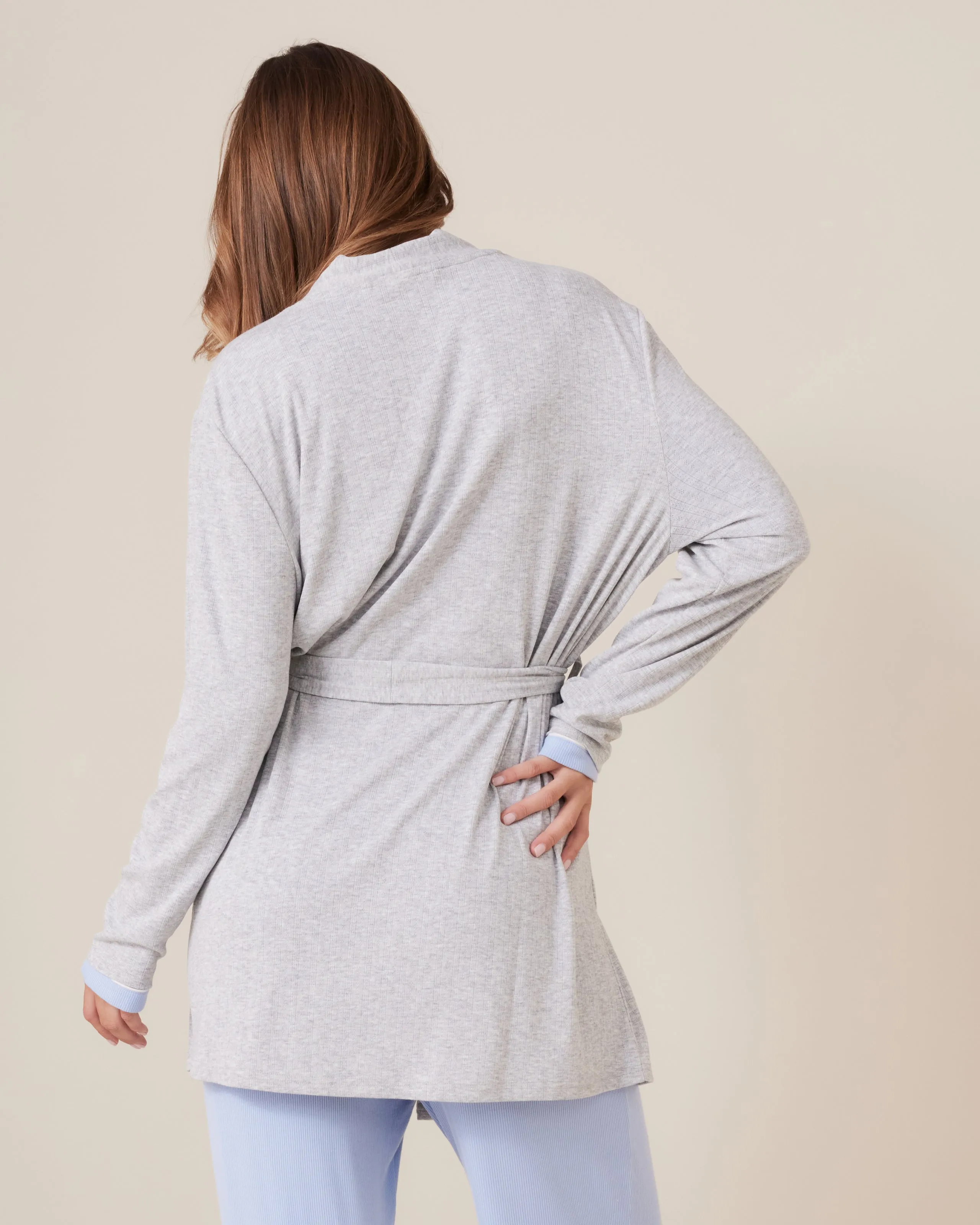 Pointelle Cardi Gown sold by Léays product image thumbnail 3