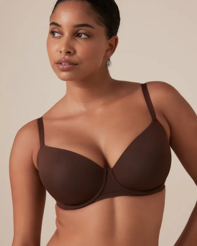 Invisibles Smooth Full Cup Balconette Lined Bra sold by Léays