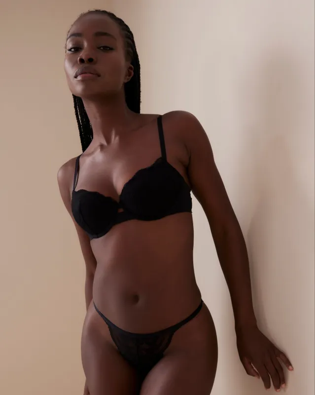 Invisibles Lace Balconette Lined Bra sold by Léays