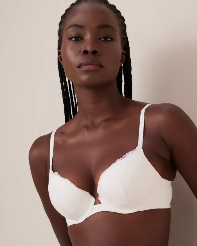 Invisibles Lace Demi Push Up Bra sold by Léays