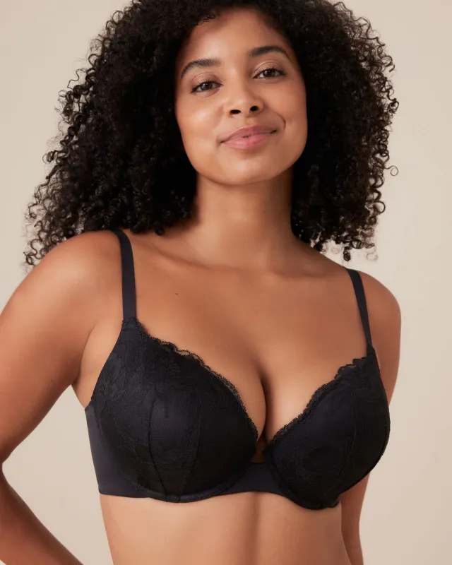 Invisibles Lace Demi Push Up Bra sold by Léays