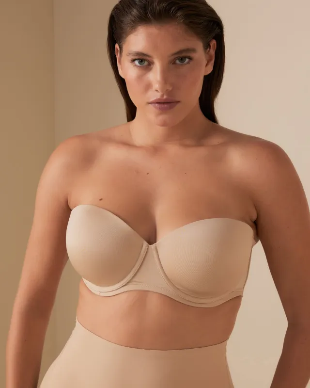 Essentials Full Cup Multiway Strapless Lined Bra sold by Léays