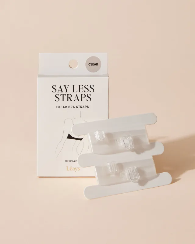 Clear Bra Straps made by Léays