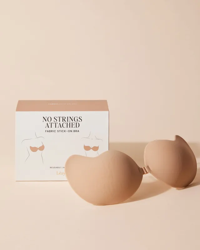 Fabric Stick-On Bra Low Cut sold by Léays