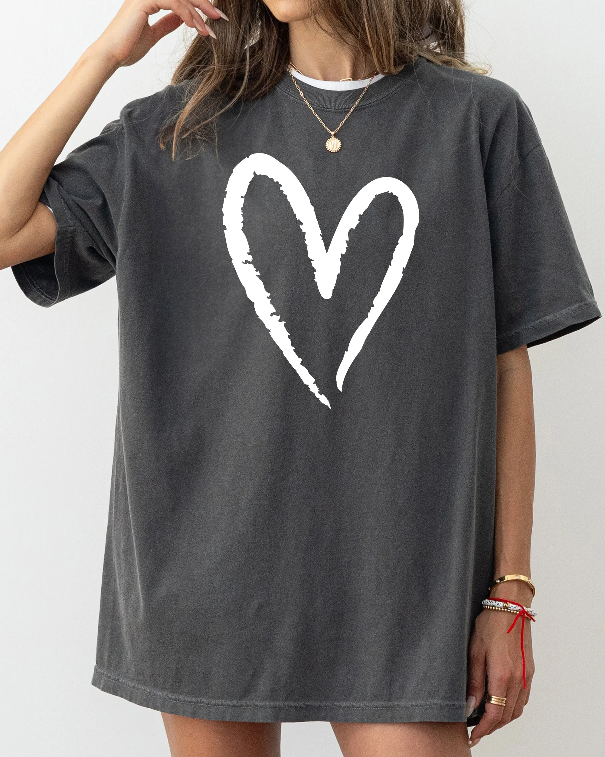 Valentine's Heart, 2026, Vintage Design, Trend, Love, Comfort Colors T-Shirt sold by Refinery Number One product image thumbnail 5