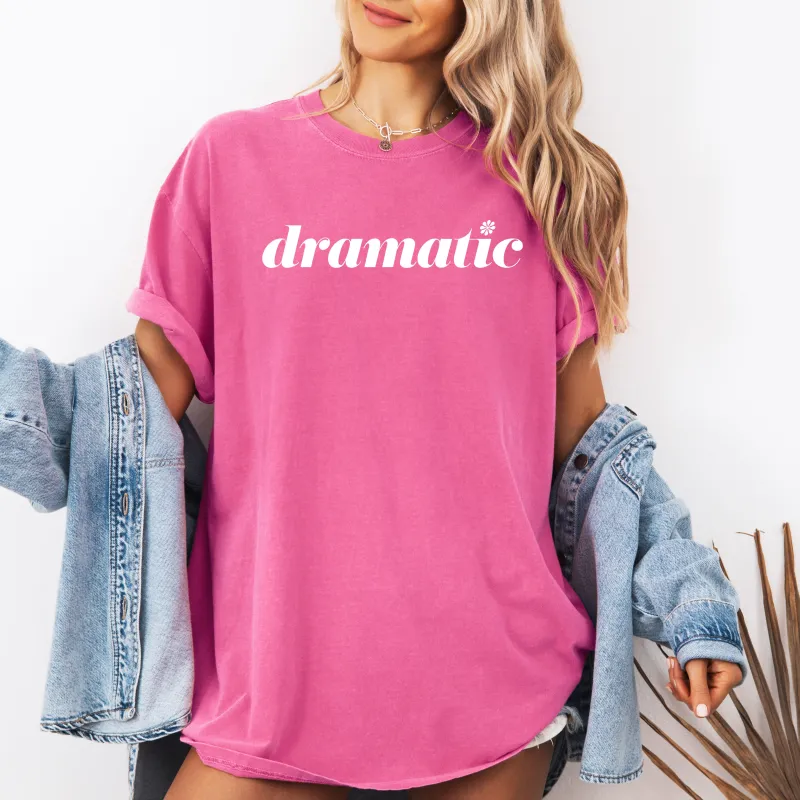 Dramatic, Trending, Funny, Sassy, Am I The Drama, Comfort Colors T-Shirt sold by Refinery Number One