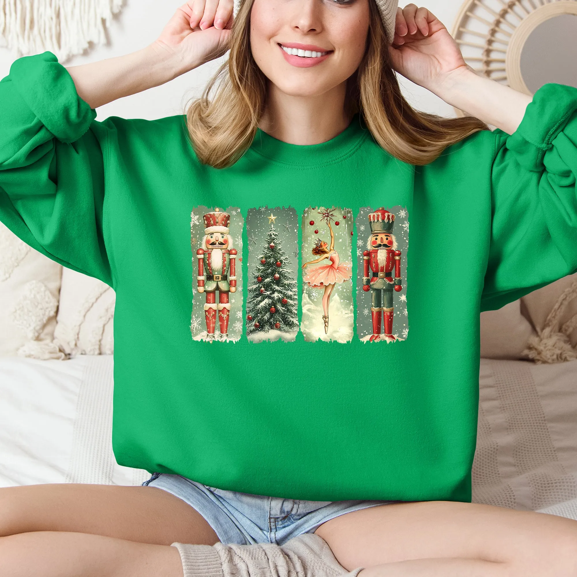 Christmas, Nutcracker Ballet, Vintage Sweatshirt sold by Refinery Number One product image thumbnail 4