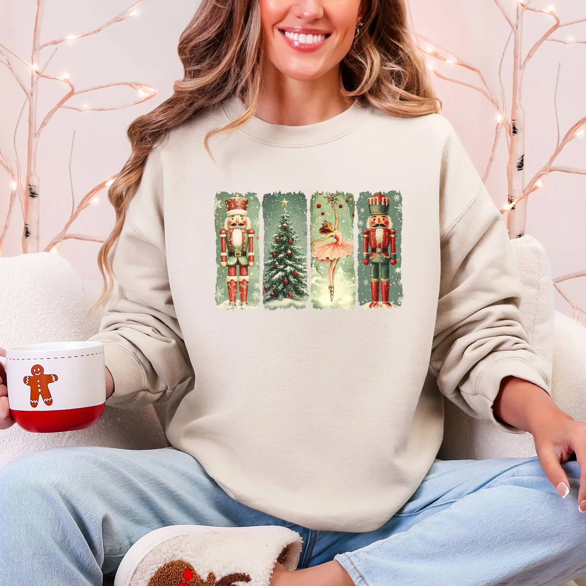Christmas, Nutcracker Ballet, Vintage Sweatshirt sold by Refinery Number One product image thumbnail 2