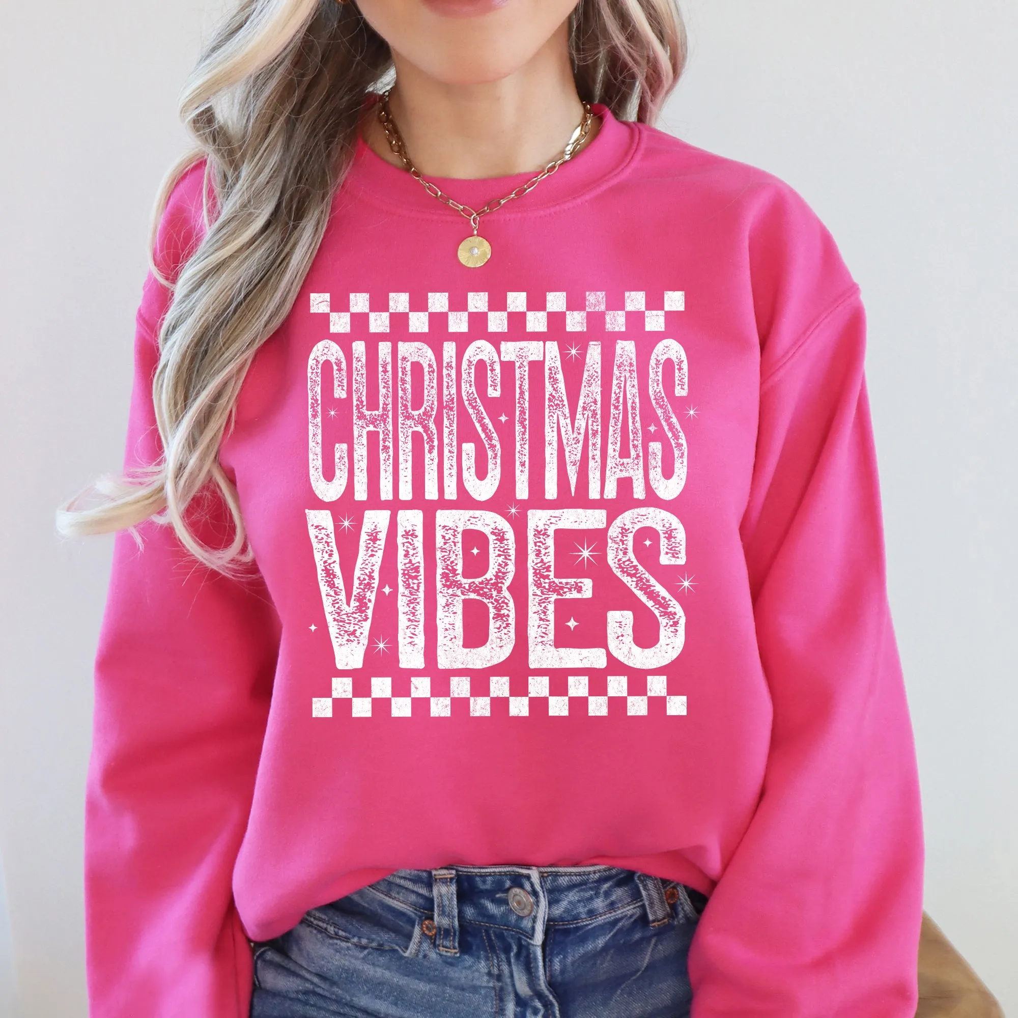 Christmas Vibes, Retro, Vintage Sweatshirt sold by Refinery Number One product image thumbnail 4