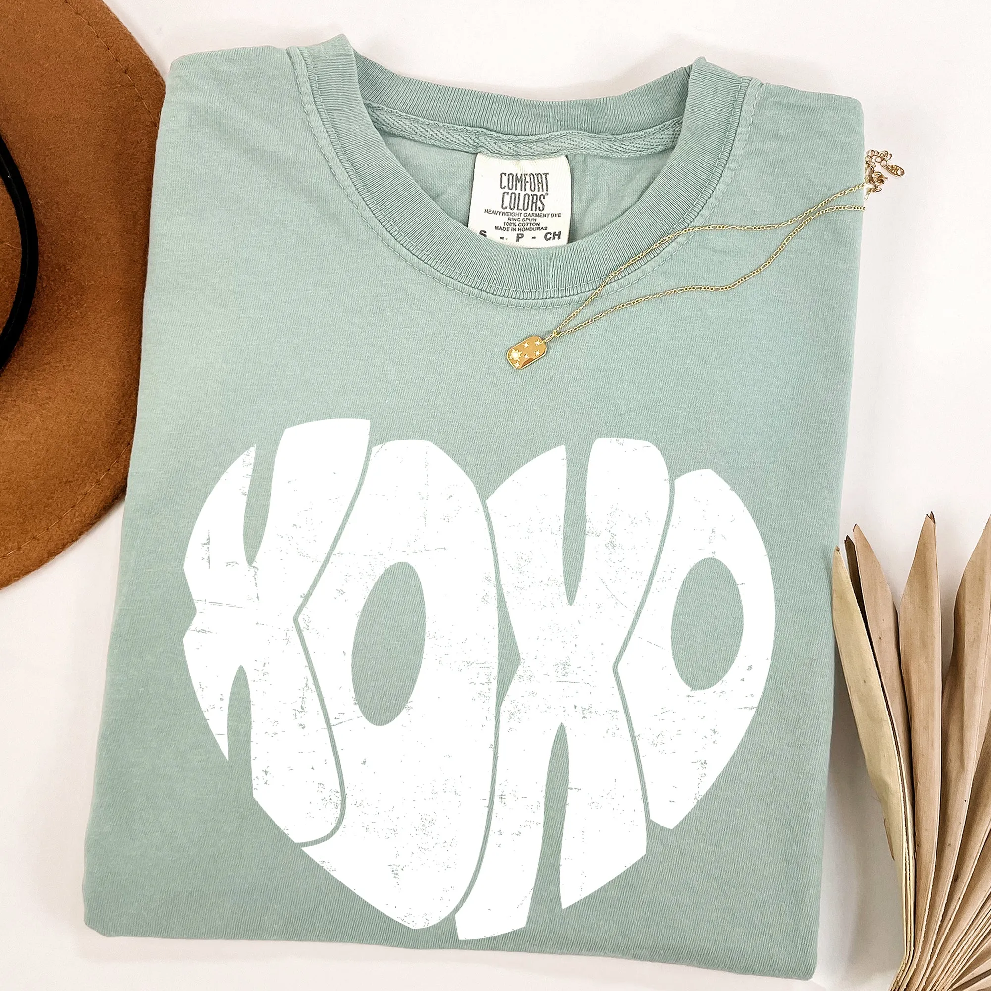 Retro XOXO Heart, Vintage, Comfort Colors Tshirt, Valentine's Day sold by Refinery Number One product image thumbnail 3