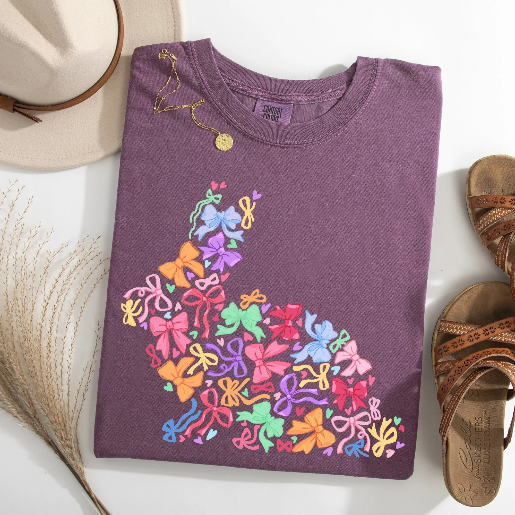 Colorful Ribbons, Easter, Bunny, Jesus, Rabbit, Holiday Tshirt Comfort Colors T-Shirt sold by Refinery Number One product image thumbnail 2