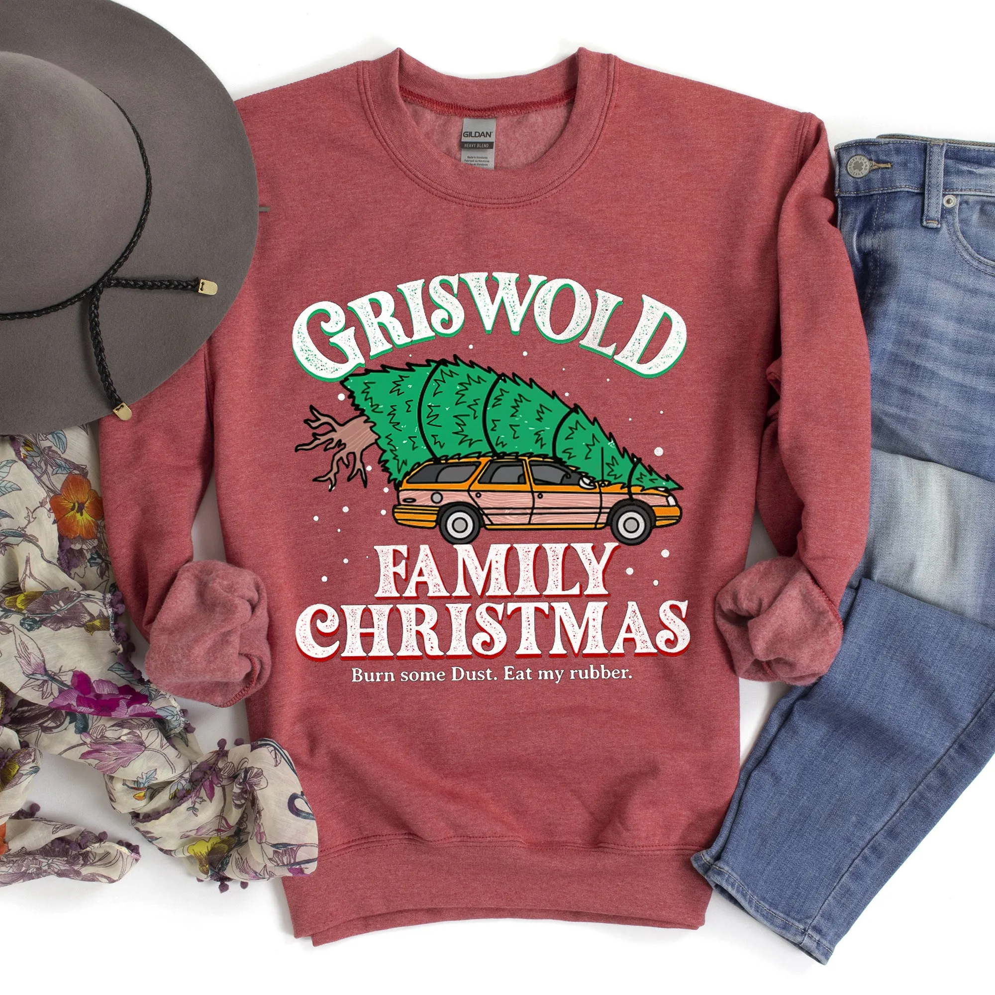 Griswold Family Christmas Sweatshirt sold by Refinery Number One product image thumbnail 3