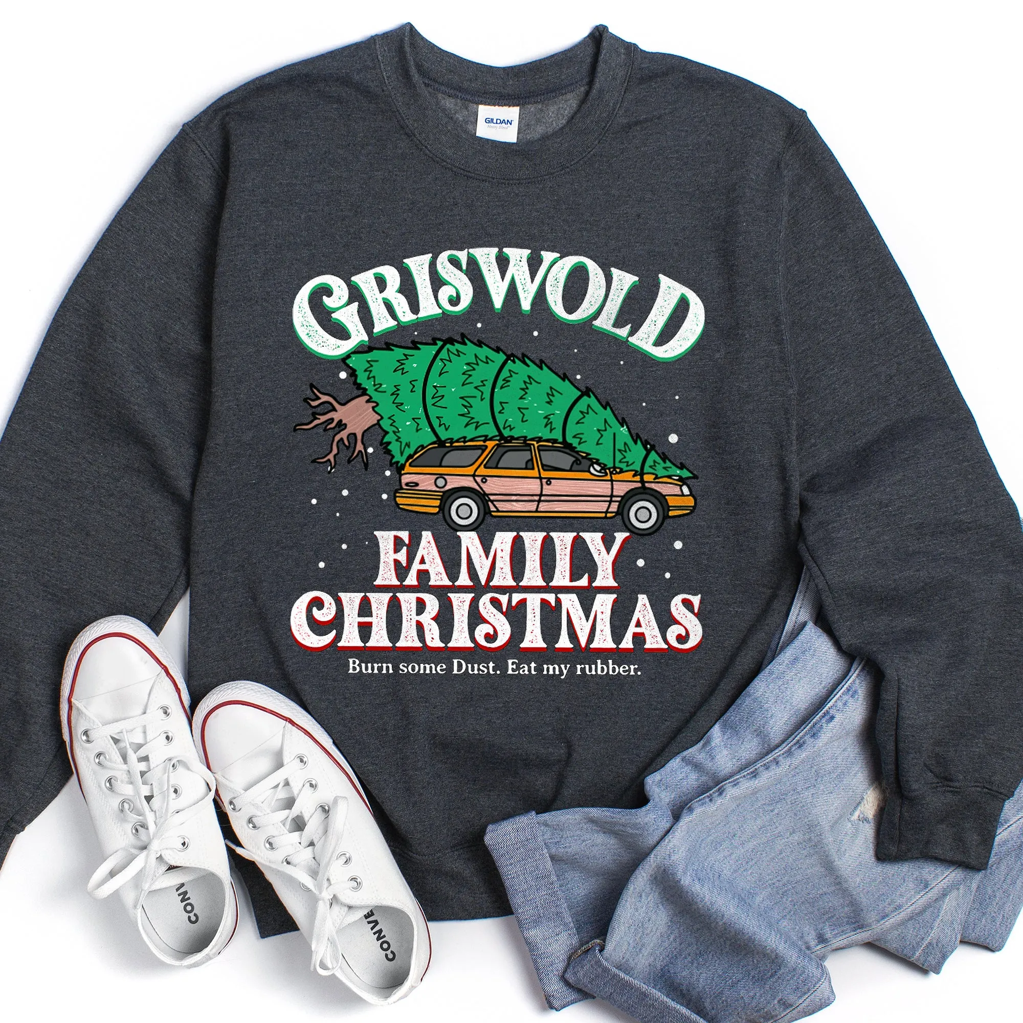 Griswold Family Christmas Sweatshirt sold by Refinery Number One product image thumbnail 2