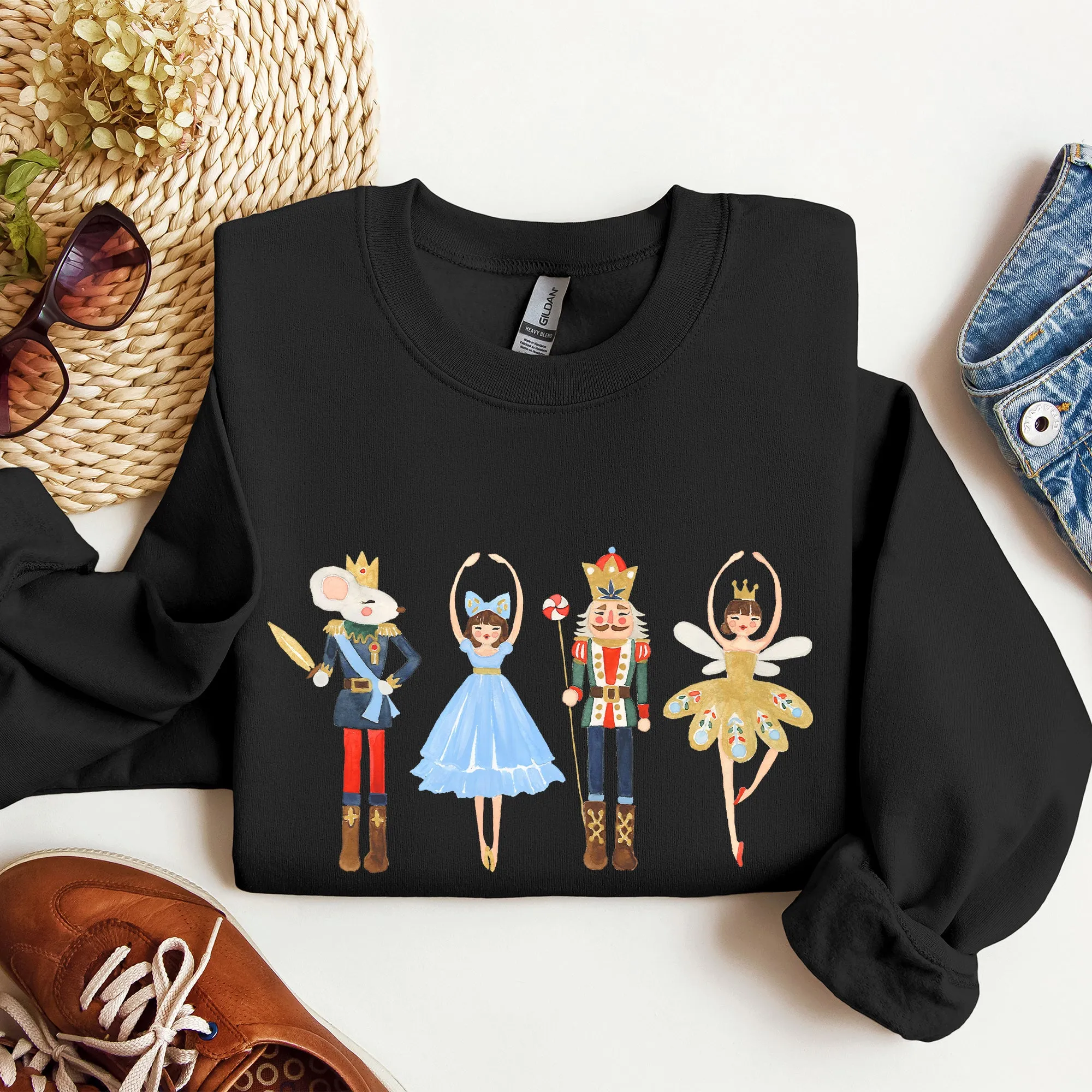 Nutcracker Ballet Christmas Sweatshirt sold by Refinery Number One product image thumbnail 2