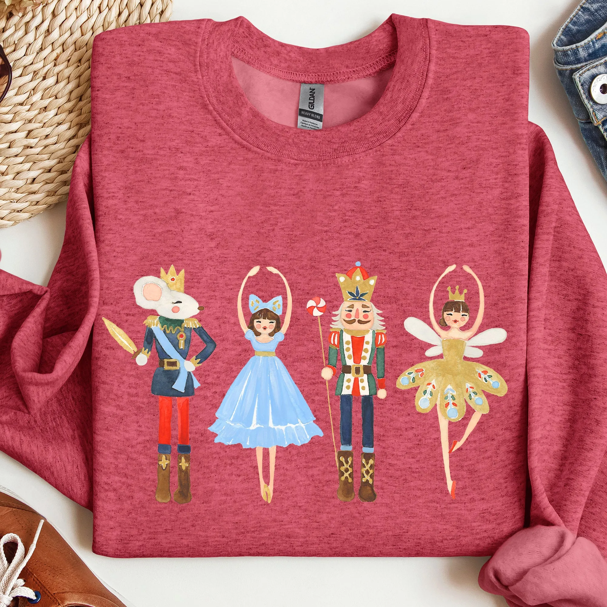 Nutcracker Ballet Christmas Sweatshirt sold by Refinery Number One product image thumbnail 4
