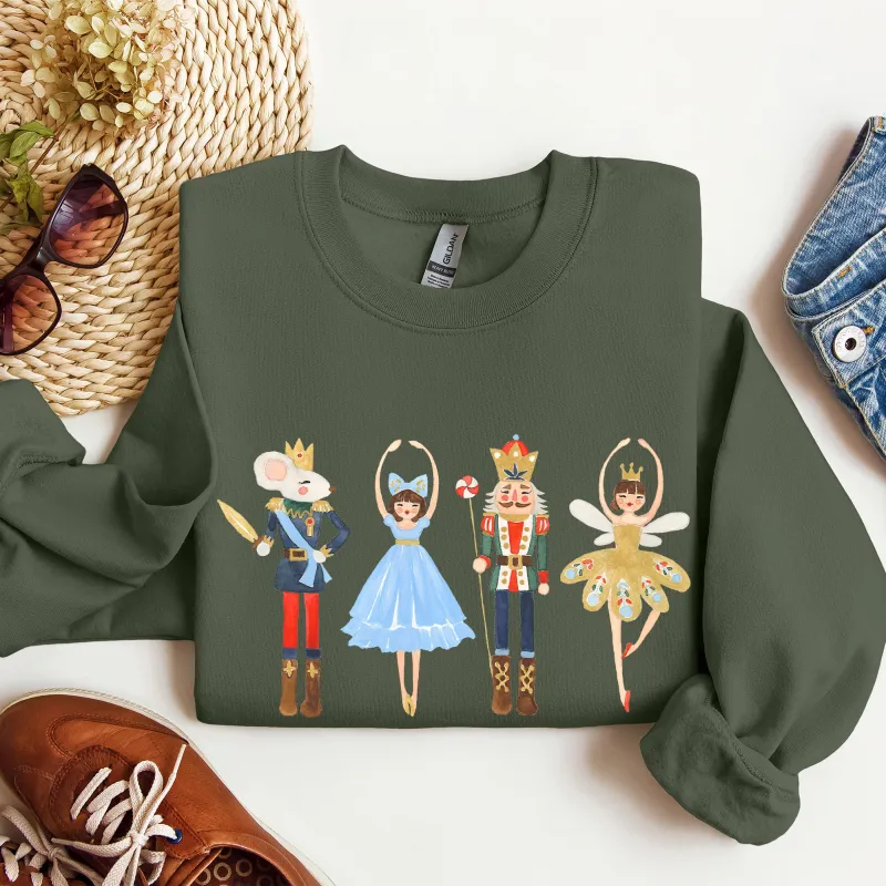 Nutcracker Ballet Christmas Sweatshirt sold by Refinery Number One