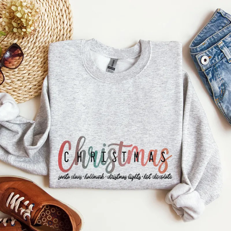 Retro Christmas, Hallmark, Best Things Sweatshirt sold by Refinery Number One