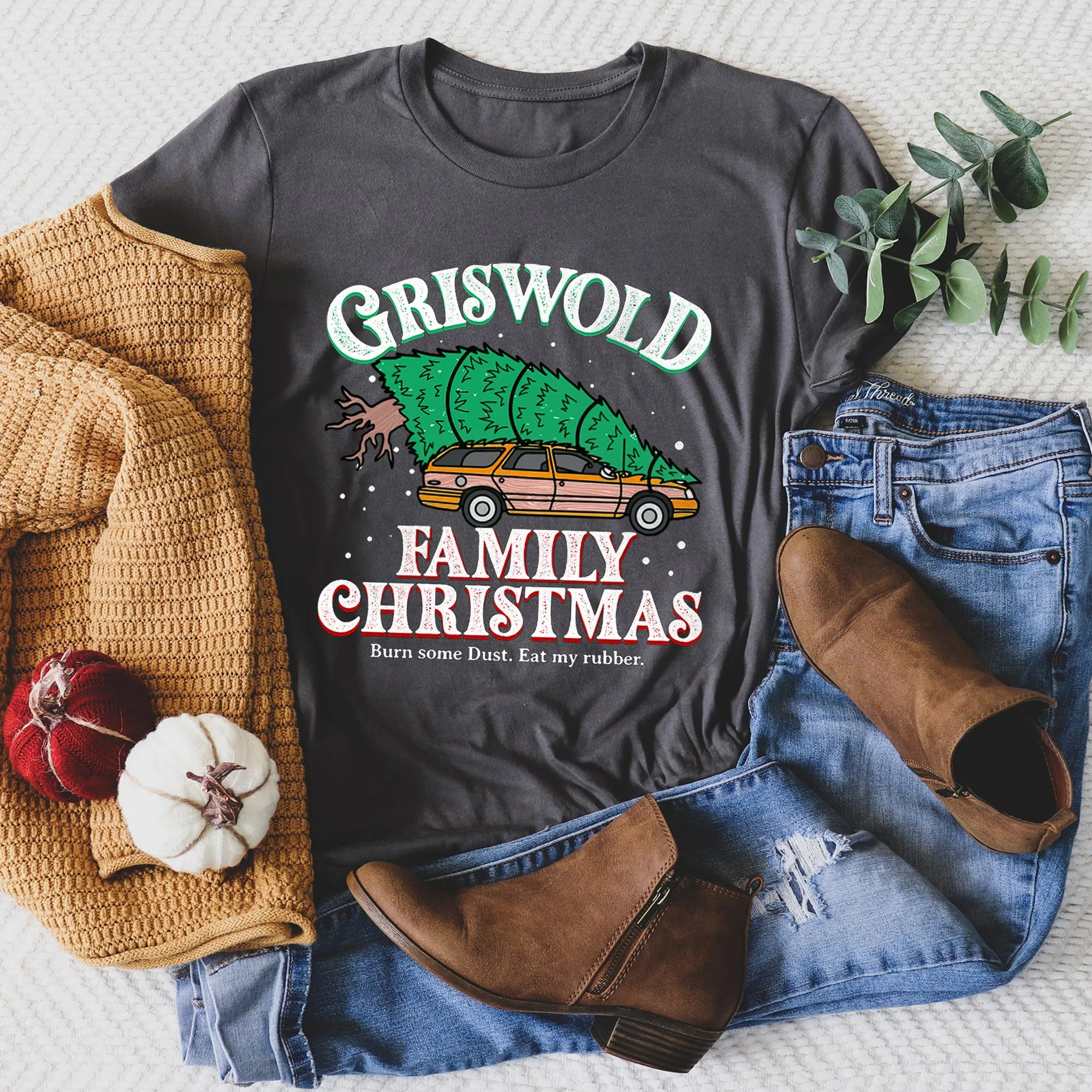 Griswold Family Christmas Tree, Vacation, Retro, Classic, Movie Super Soft Tshirt sold by Refinery Number One product image thumbnail 2