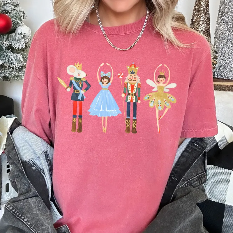 Nutcracker Ballet Christmas, Beautiful, Dance, Ballerina, Comfort Colors Tshirt sold by Refinery Number One