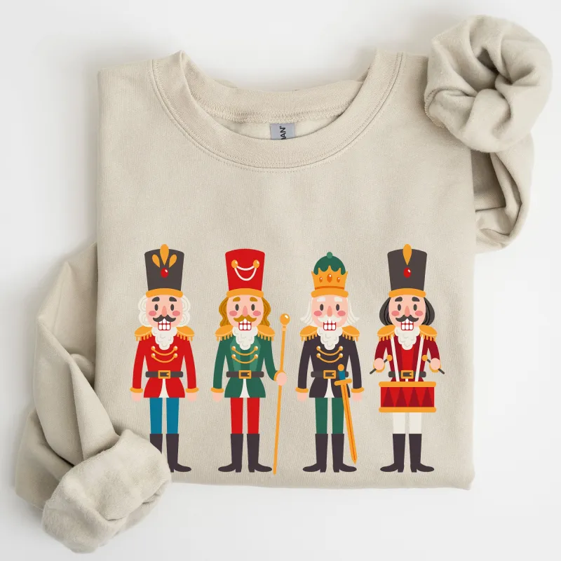 Nutcrackers, Christmas, Classic, Winter, Decorations Sweatshirt sold by Refinery Number One