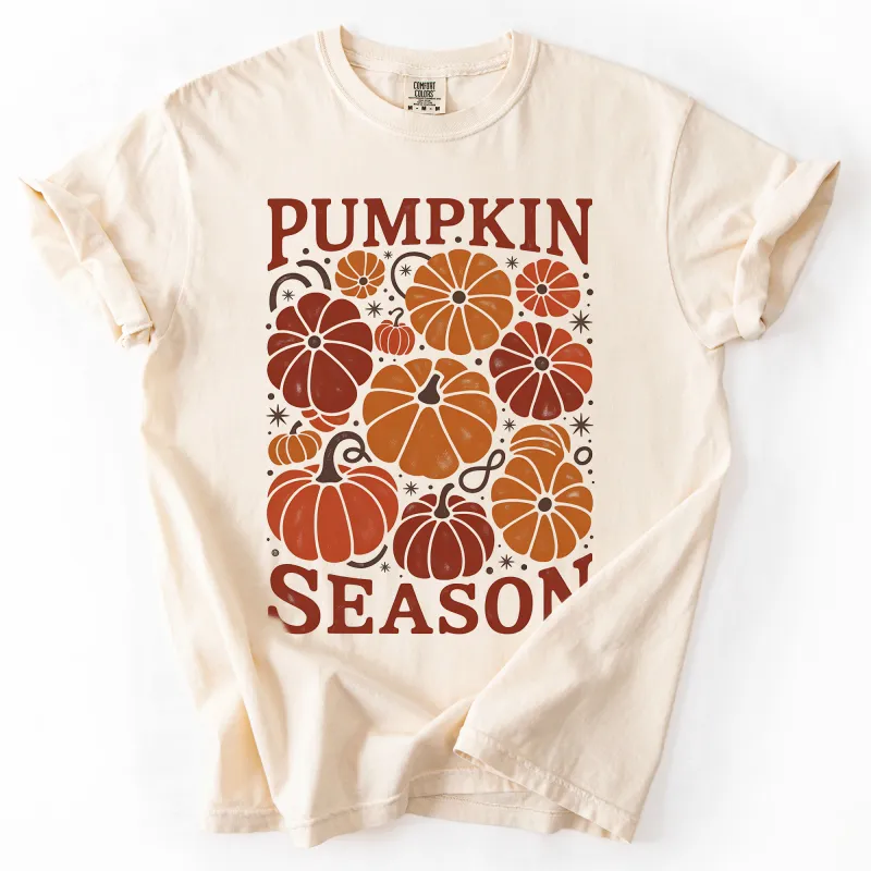 Pumpkin Season, Fall, Autumn, Comfort Colors T-Shirt sold by Refinery Number One