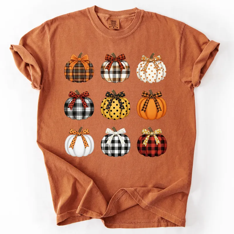 Patterned Pumpkins, Classic, Halloween, Fall, Autumn, Comfort Colors T-Shirt sold by Refinery Number One