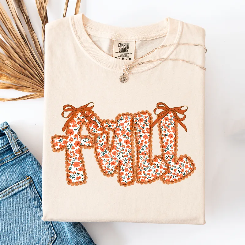 Fall, Beautiful Ribbons, Colorful, Autumn, Coquette, Comfort Colors T-Shirt sold by Refinery Number One