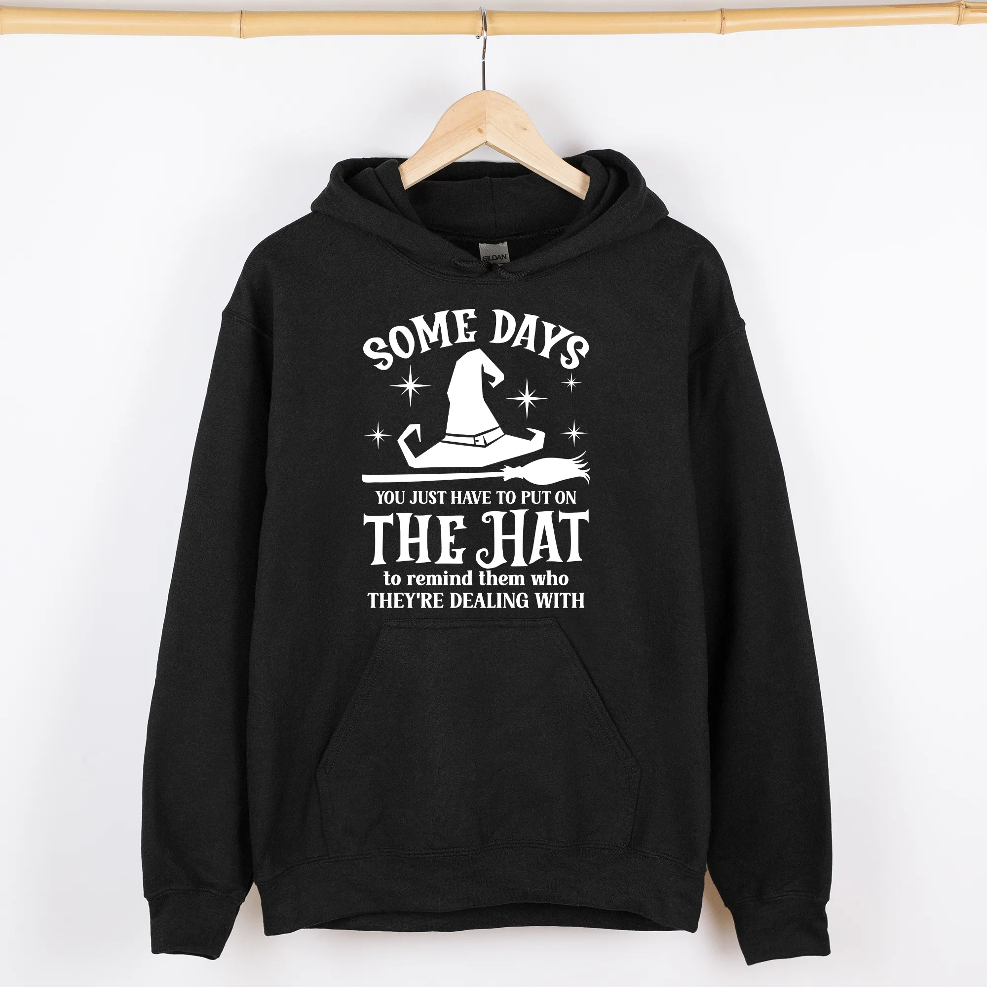 Season Of The Witch Retro Halloween Monster Artwork And Sassy Spooky Vibes Graphic Hoodie sold by Refinery Number One product image thumbnail 5