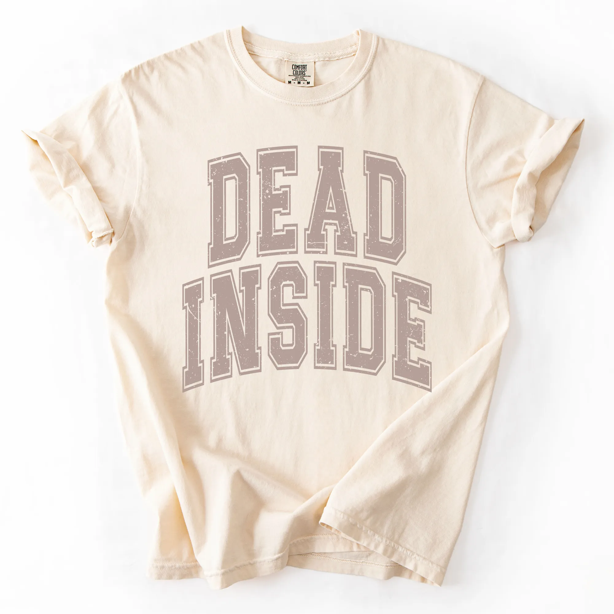 Dead Inside, Mood, Halloween, Vibes, Comfort Colors T-Shirt sold by Refinery Number One product image thumbnail 4