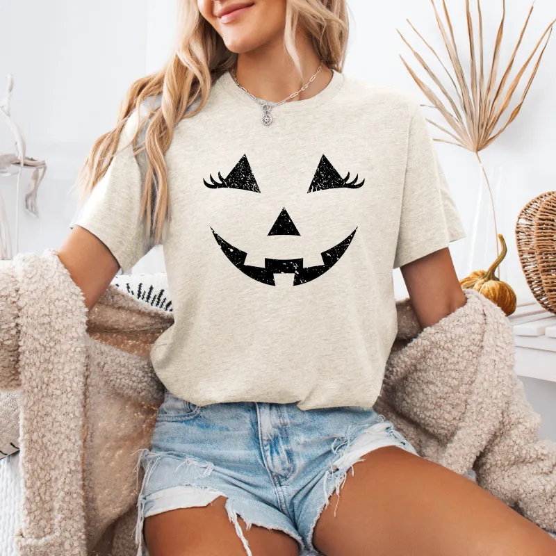 Cute Jack-o-Lantern, Halloween, Tshirt sold by Refinery Number One