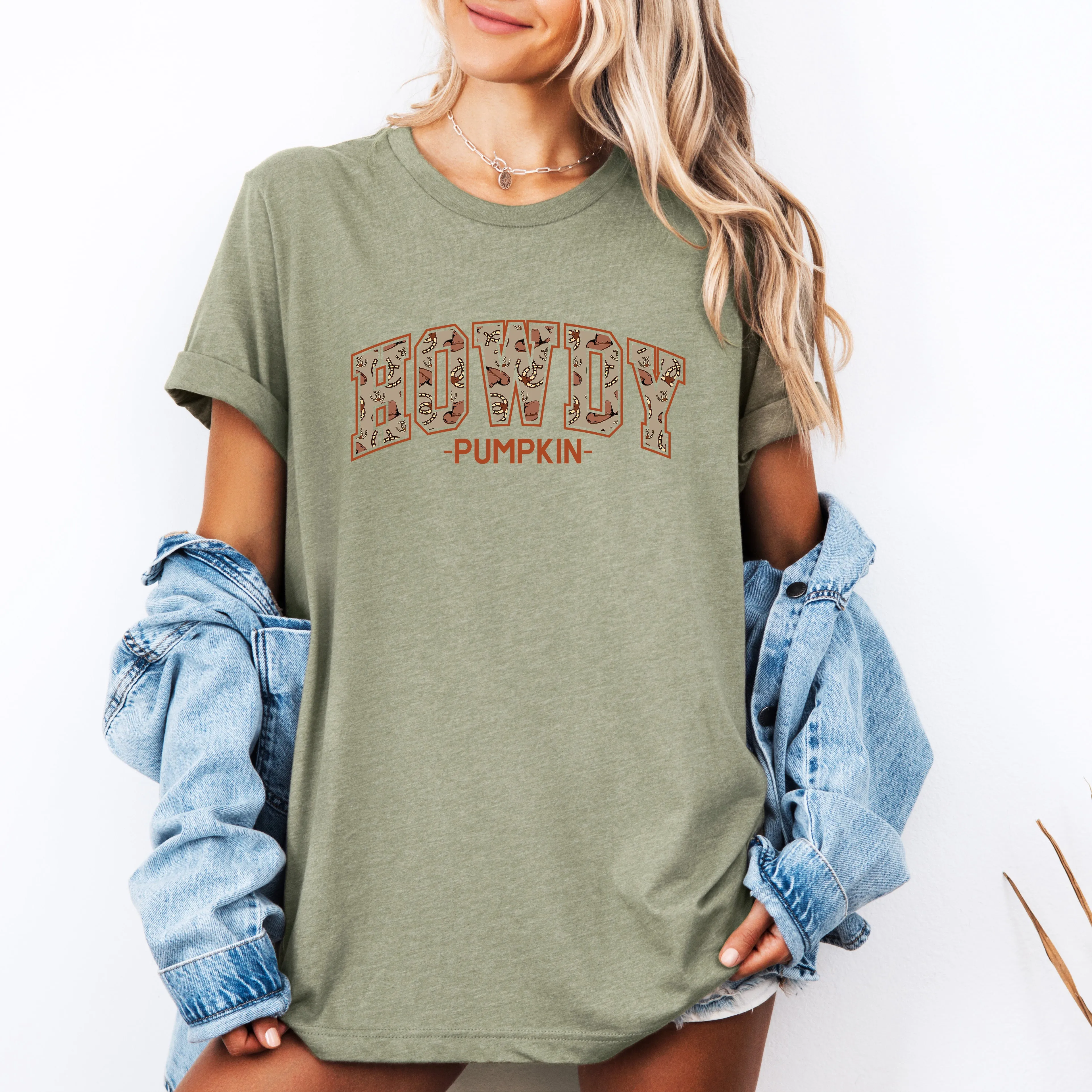 Howdy Pumpkin, Varsity, Collegiate, Fall, Autumn, Tshirt sold by Refinery Number One product image thumbnail 4