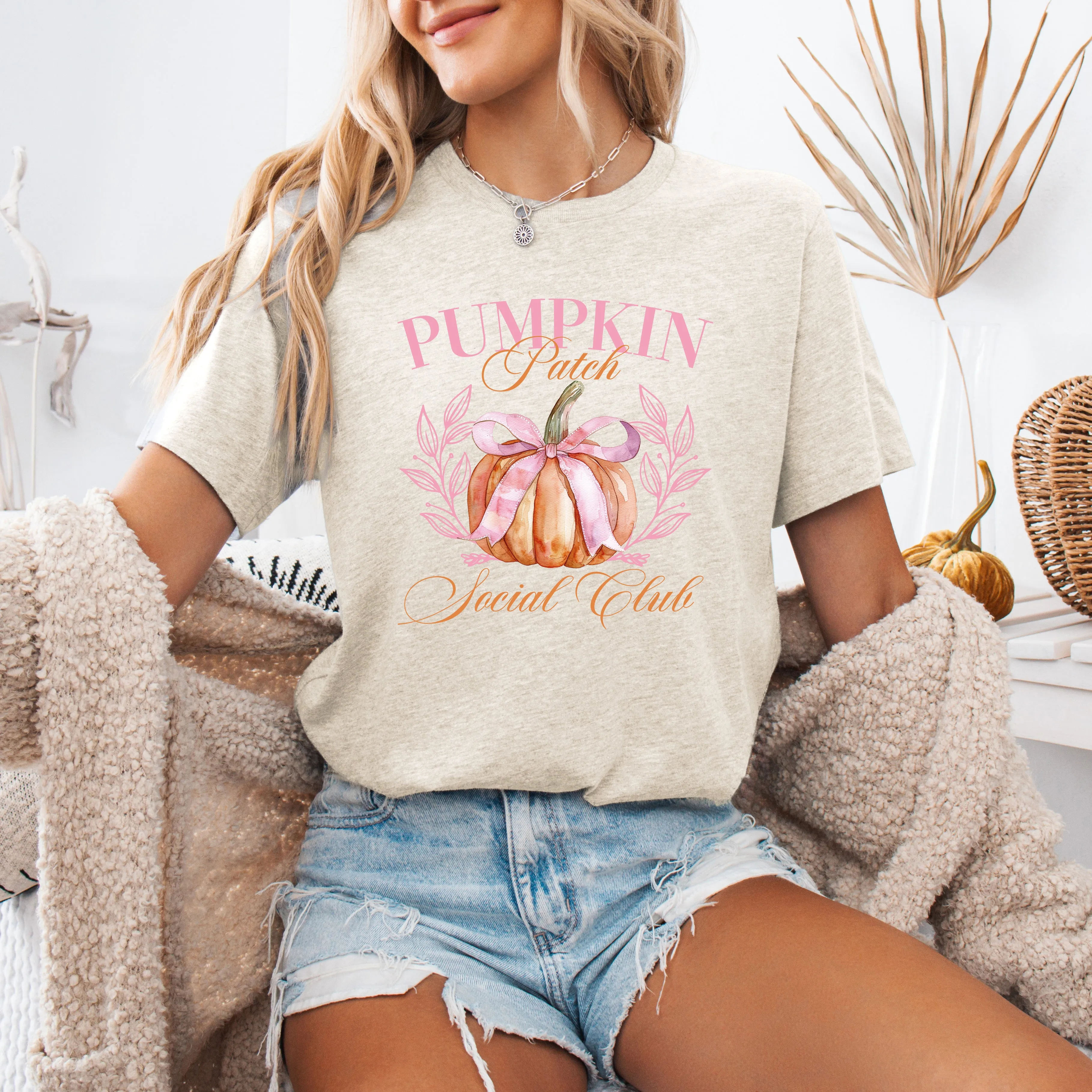 Pumpkin Patch Social Club, Autumn, Fall, Tshirt sold by Refinery Number One product image thumbnail 2