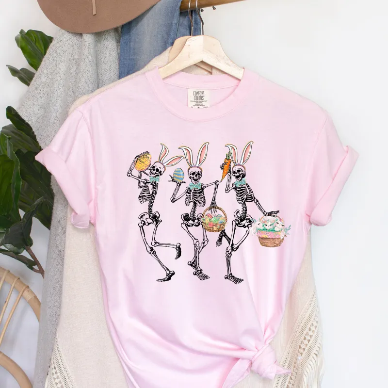 Easter Eggs And Skeletons Comfort Colors Tshirt sold by Refinery Number One