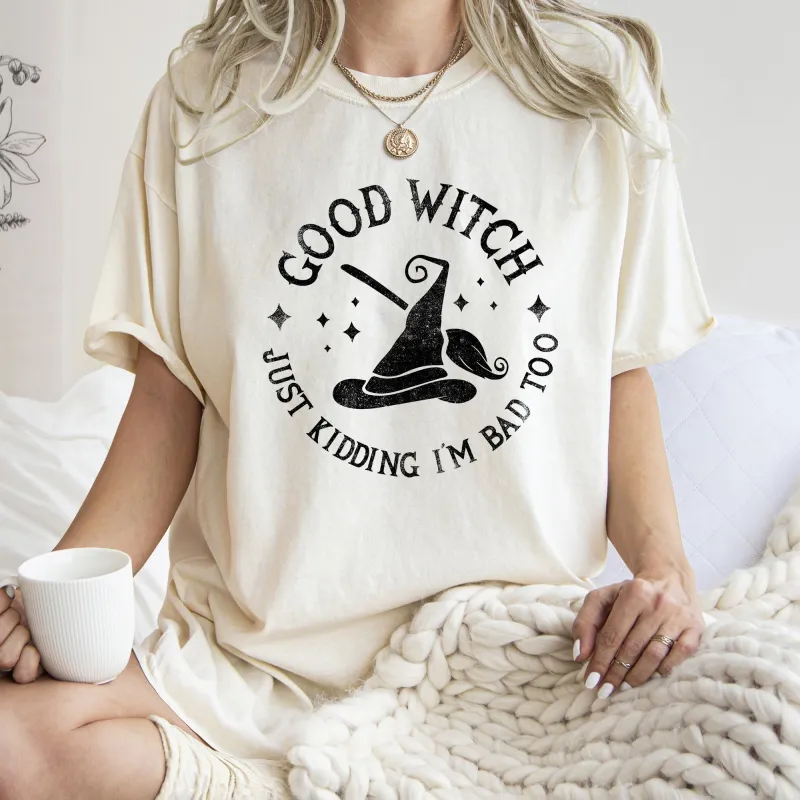 Good Witch Retro Halloween Comfort Colors Tshirt sold by Refinery Number One