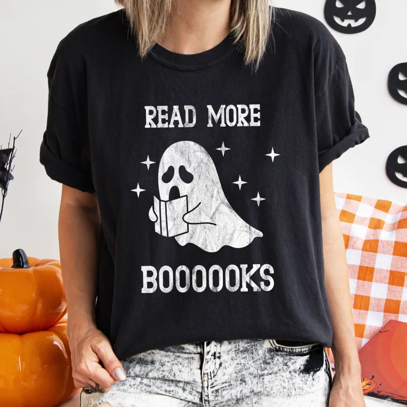Read More Books Retro Halloween Comfort Colors Tshirt sold by Refinery Number One